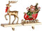 WeddPtyFr 2 Stück Rentier Weihnachtsstrumpfhalter für Kaminsims, Weihnachtsstrumpfaufhänger Kamin, rutschfest, und Weihnachtsmannständer, stabile Metall-Weihnachtsdekorationen (Antik-Gold, 2)