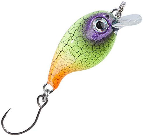 Balzer Trout Attack Crank Wobbler Thunder 3cm 2g - Forellenwobbler, Farbe:Lila-Gelb-Orange