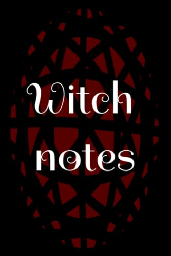 Red Witch Themed Bullet Journal: Spooky Bullet Journal 6x9 120 Pages