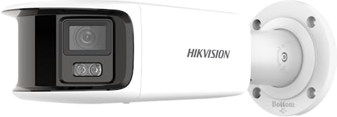 Hikvision DS-2CD2T87G2P-LSU/SL(4mm)(C) Bullet Überwachungskamera mit 8 Megapixel, bis zu 40m Beleuchtung, ColorVu Kamera mit Farbiger Bildgebund bei Nacht durch Weißlicht