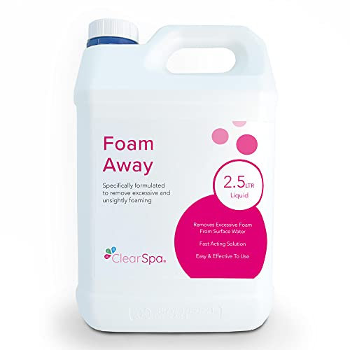 ClearSpa Foam Away, No Foam 2.5L - Hot Tubs, Swimming Pools and Spas Supress Foam