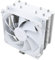 Thermalright Assassin X 120 SE Weißer CPU Kühler, 4×6mm Heat Pipes, 1550RPM Geschwindigkeit 120mm Weißer PWM Leiser Lüfter CPU Kühler mit S-FDB Lager, für AMD AM4 AM5/Intel 1700/1150/1151/1200