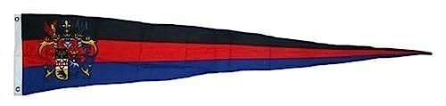 Langwimpel Ostfriesland Prachtwappen 30x150 cm Fahne Flagge Wimpel