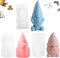 Tashce 3D Wichtel Silikonform, Kerzenformen zum Gießen Kerzen Silikonform Kerze Weihnachtsmann, Weihnachten Kerzenform Silikonform Kerzen Selber Machen Set für Herstellung Von Kerzen Aromatherapie