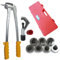 JINPRDAMZ Jeu d'élargisseurs de tuyaux, pince à expansion avec coupe-tube avec 7, 10-28 mm, tendeurs manuels pour cuivre, aluminium et autres métaux souples, OT-WYL-205-1