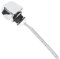 HOMSFOU Paddle Cistern Lever Side Flush Replacement Handle for Side Mount Rustproof Abs Professional Bathroom Tool