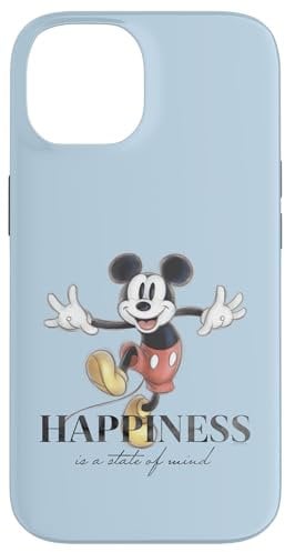 iPhone 14 Disney 100 Anniversary Mickey Mouse D100 Quote Happiness Case