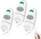 3 Pezzi Telecomando Cancello, 433,92 MHz Telecomando Porta del Garage,Telecomando Compatibile con 433MHz Telecommande C@me EV, NA, EE, 2 Canali