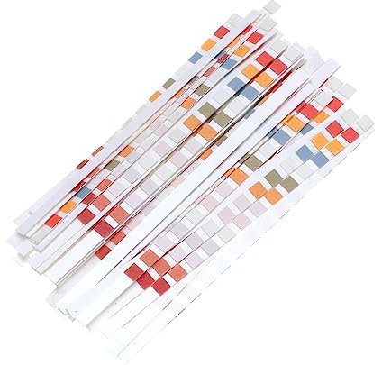 ANDRESLAD 50stücke Pool-wasserhärte-teststreifen Ph-wert-messstreifen Chlor-teststreifen Mit Aufbewahrungsflasche Für Schwimmbäder Spas Aquarien Wasserqualitätsprüfung