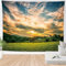 Hixingo Wandteppich Wandbehang Wandtuch 3D Felddruck Tapisserie Aesthetic Zuhause für Wohnzimmer Schlafzimmer Wohnheim Wanddeko, Wandkunst für Zimmer (Rasen,150 * 200cm)