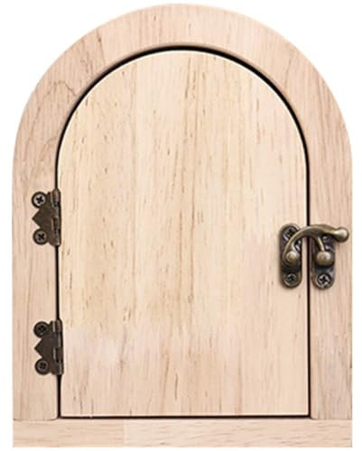 Glixoft Holz-lichtschalter-Abdeckung, Lichtschalter-Schutz, Hölzerne Türförmige Lichtschalter-abdeckplatten Und Steckdosenabdeckung Für Heimdekoration, Schützt Kinder Und Haustiere