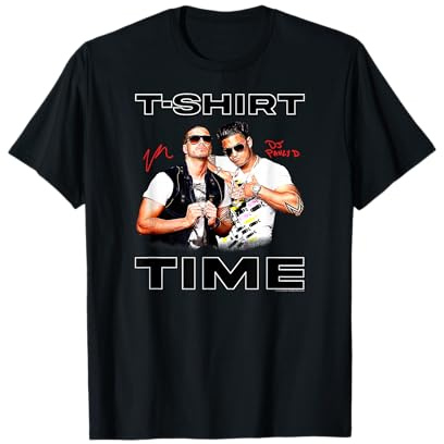 Jersey Shore T-Shirt Time Vinnie and DJ Pauly Reality TV T-Shirt