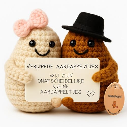 Verliebte Kartoffeln© | Romantisches Geschenk | Sie & Er | Paaridee | Valentinstag Geburtstag Hochzeit Jubiläum | Beziehungserinnerung | Ehemann Frau Verlobter | Herzfest | Liebesurprise