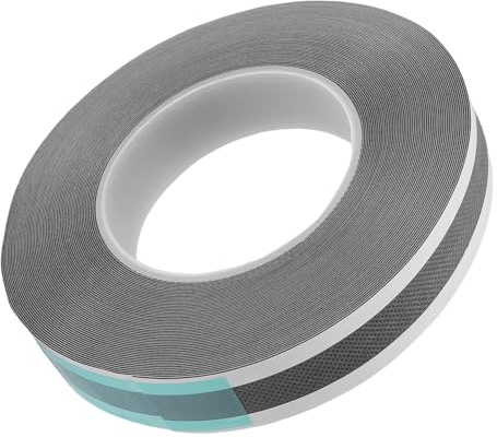 Yanmis Nastro Autoadesivo da 65,6 Piedi per Pannelli in Policarbonato, Nastro in Policarbonato Ventilato per Pannelli Solari in Tessuto Non Tessuto, Larghezza 25 Mm