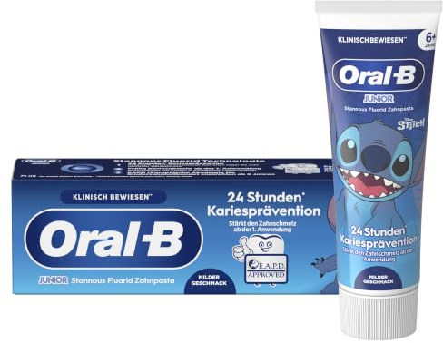 Oral-B Junior 6+ Jahre, Stitch Zahnpasta,75ml