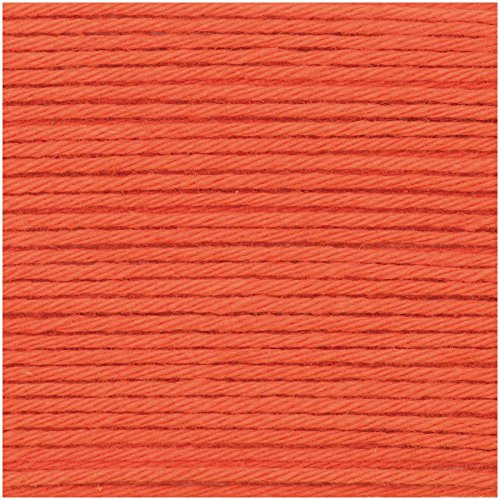 25g Ricorumi Farb-Nr. 27(orange) 100% Baumwolle