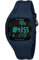 Sports Digital Watch, Men Student Digital Sports Watch with PU Plastic Band Pedometer Luminous Alarm 50M Waterproof Electronic Wristwatch (Navy Blue)