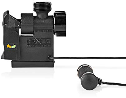 NEDIS Elektronischer Aqua Stop - 3/4 Aussengewinde - 3/4 Innengewinde - Passend für: Dishwasher/Washing Machine - Schwarz