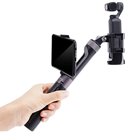PGYTECH OSMO Action Camera Battery Adhesive Frame Mount Hand Grip & Tripod Compatible with DJI OSMO Action Camera Accessories (PGYTECH Osmo Action Camera Hand Grip & Tripod)