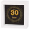 Herz & Heim® Geldgeschenk zum runden Geburtstag in Form Einer bedruckten Spardose als Bilderrahmen 30. Geburtstag