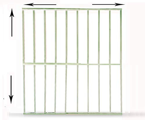 REJA AJUSTABLE EXTENSIBLE ANCHO Y ALTO