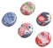 5 pcs Lovely Ceramic Lucky Japanese Style Chopsticks Rest Rack Stand Holder Cute Tableware Rest for Chopsticks Forks Spoons Paint (Random Pattern)
