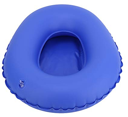 Atyhao Bassin de Lit pour Les Femmes, Urinoir de Toilette Anti-escarre de Pan de Lit Gonflable Médical pour Personnes âgées Clouées au Lit