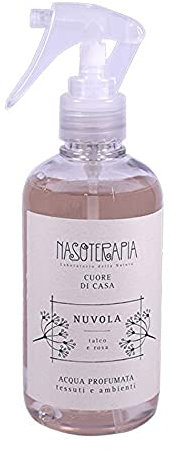 Nasoterapia Acqua profumata per Tessuti e Ambiente NUVOLA Talco E Rosa 250 ml