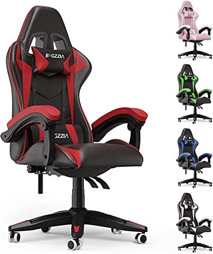 bigzzia gaming chair-2 (Red)