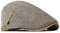 besbomig Klassische Schiebermütze Herren Baskenmütze, Schirmmütze für Herren Damen Barett Flatcap Kopfbedeckung Newsboy Cap Schirmmützen Einstellbar 55-60cm Herbst Winter Tweed Kappe