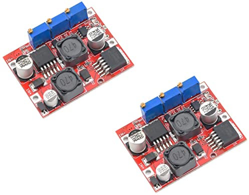 TECNOIOT 2 Stück XL6019 LM2596S Step Up Down Boost Buck Voltage Power Converter Ersetzen LM2577S