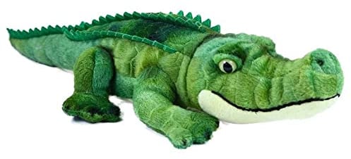 Teddys Rothenburg Kuscheltier Krokodil grün 34 cm Plüschtier Plüschkrokodil