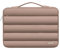 MOSISO 360 Schützende 15-16 Zoll Laptop Hülle,15,6 Zoll Puffy Laptophülle Kompatibel mit MacBook Pro 16,HP,Dell,ASUS,Acer Laptop Notebook Computer,Polyester Horizontale Side Open Tasche,Braun