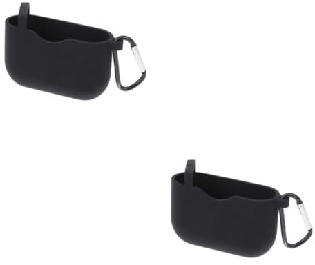 OSALADI 2st Schutzhülle Für Kabellose Kopfhörer Anti-verlorene Kopfhörerabdeckung Ohrstöpsel-hülle Headset-Tasche Schlüsselanhänger Kopfhörerhalter Kopfhörer Fall Kopfhörertasche Stoßfest