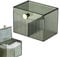 Nbhuiakl Kosmetik-Aufbewahrungsbox, staubdichter Make-up-Organizer, Kosmetikbox mit Deckel, waschbare Kosmetik-Make-up-Schreibtischbox, Make-up-Etui für sauberes, staubfreies, hygienisches Make-up