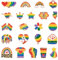 PH PandaHall PandaHall Emaille Pin Badges Cartoon Brosche Pin Badges für Kleidung Taschen Jacken Zubehör Supplies, Metall
