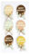 Artoz 3D-Sticker, Happy-Birthday-Ballon-Motiv, handgemacht, Schweizer Design, für Bastelarbeiten, Geschenke, Karten und Dekorationen…