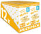 Kiddylicious Wafers Banane I Dès 6 Mois I Sans Gluten & Sans Lait I 12 Packs de 16g (4 Sachets de 4g) | 192g