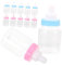 TOYANDONA 12St Babyflaschen flaschen babygeschenke -Flaschen-Transparent Pop Fütterung Rosa neugeborenen hochzeitsdeko Nuckelflasche dekorative Süßigkeitenflasche
