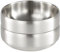 SANQIAHOME 47oz/8.3 Saladier en acier inoxydable de qualité 2pcs/set - Double paroi anti-brûlure, lavable au lave-vaisselle, grand bol de service pour la famille Argent bol à soupe de grande capacité
