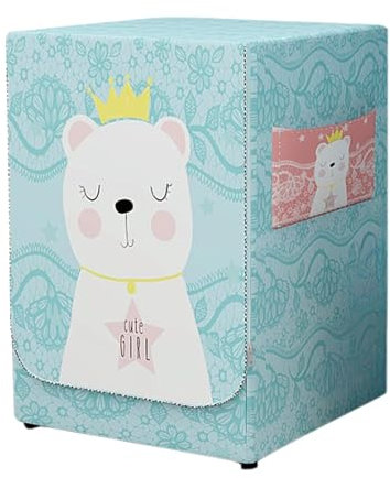 Couvercle pour machine à laver Housse de Protection Antipoussière pour Machine à Laver Housse Machine à Laver Imperméable Adaptée lave-linge tambour (D,XL(8.0-10kg))