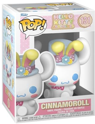 Funko POP! Sanrio: Hello Kitty Spring - Cinnamoroll (Cookie) | Offizieller Fanartikel und Merch - Vinyl Sammelfigur als Regal Deko - Geschenkidee zum Geburtstag für Fans und Sammler
