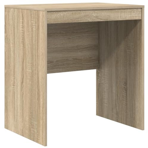 vidaXL Schreibtisch Sonoma Eiche 70 x 50 x 76 cm Holzwerkstoff, Wohnzimmer Schreibtisch, modern, robust, rechteckig, mit viel Stauraum, kompakt, perfekt für Studenten.