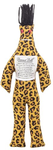 Dammit Doll - Limited Edition Tacky Fashion Collection - Stress Relief, Gag Gift (Leopard Doll)