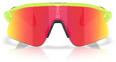 Oakley OO9517 Stunt Devil Rechteckige Sonnenbrille, Uranium/Prizm Rubin, 39 mm