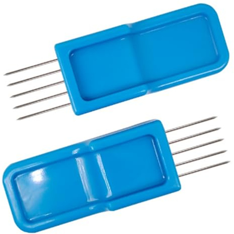 Jooehyer Steel Needle Used for Clay Sculpture Connecting Clay to Make Scratch Tools Five-Pin Scratcher