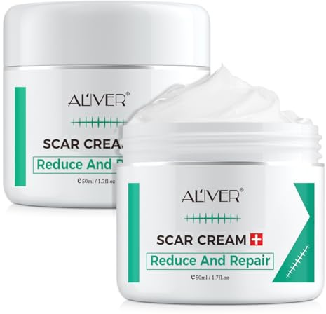 P-Beauty Narbencreme 2x 50ml - Narbengel & Narbensalbe für Gesicht & Körper aus Pflanzenextrakten & pflegenden Ölen - Narbenpflege OP Narben, Aknenarben, Dehnungsstreifen - Narben Reduktion Creme
