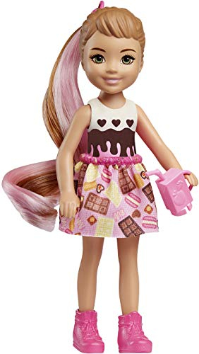 Barbie GPD43 Color Reveal Chelsea Puppe mit Enthüllungseffekt mit 1 Überraschungspuppe und 6 weiteren Überraschungen, Spielzeug ab 3 Jahren GPD41