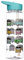 Puckator Volkswagen Bulli VW T1 Surf Adventure wiederverwendbare Wasserflasche aus bruchsicherem Kunststoff 550ml