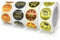 Frohe Weihnachten Aufkleber 2.5 cm Rund Selbstklebend Weihnachtsaufkleber Etiketten Ablösbar Merry Christmas Sticker für Geschenke Verpackung Deko 4 Rolle, 2000 Stück